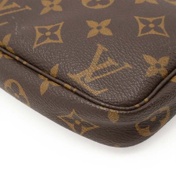 LOUIS VUITTON Brown Monogram Pochette Pouch - Picture 4 of 9